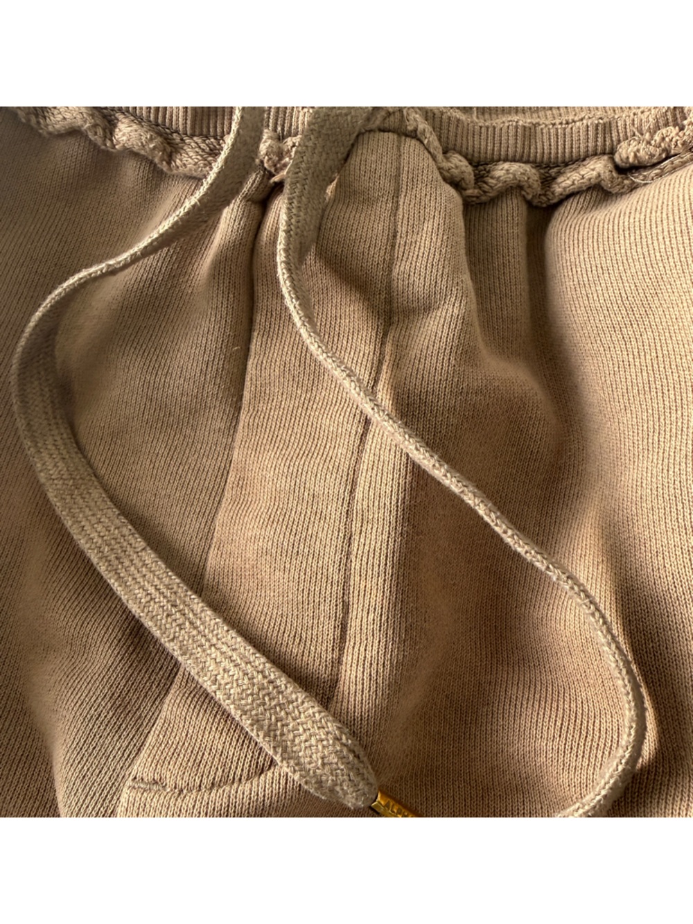 Alphalete Joggers Sweatpants Women's Medium Brown Very Terry French Terry Cotton - Picture 7 of 14
